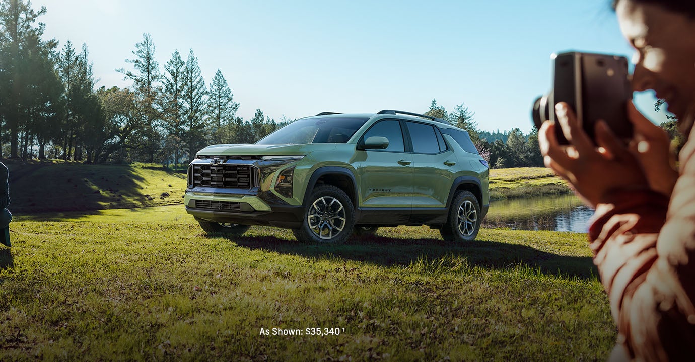 2026 Equinox parked on some grass