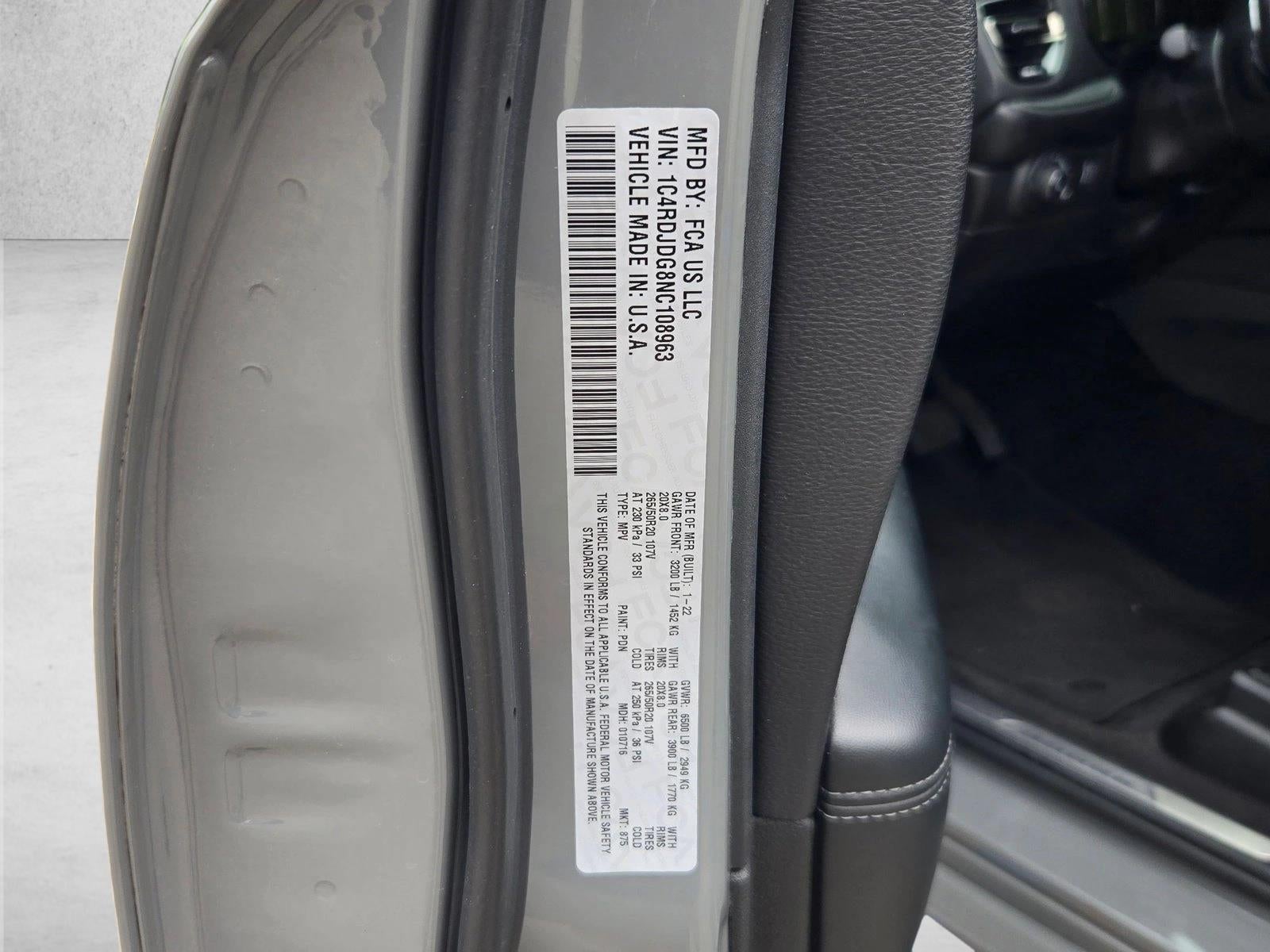 2022 Dodge Durango GT Plus