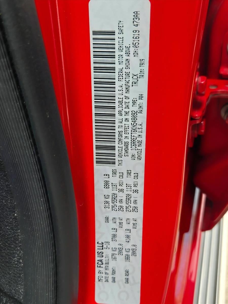 2019 RAM 1500 Big Horn/Lone Star Crew Cab 4x2 5'7" Box