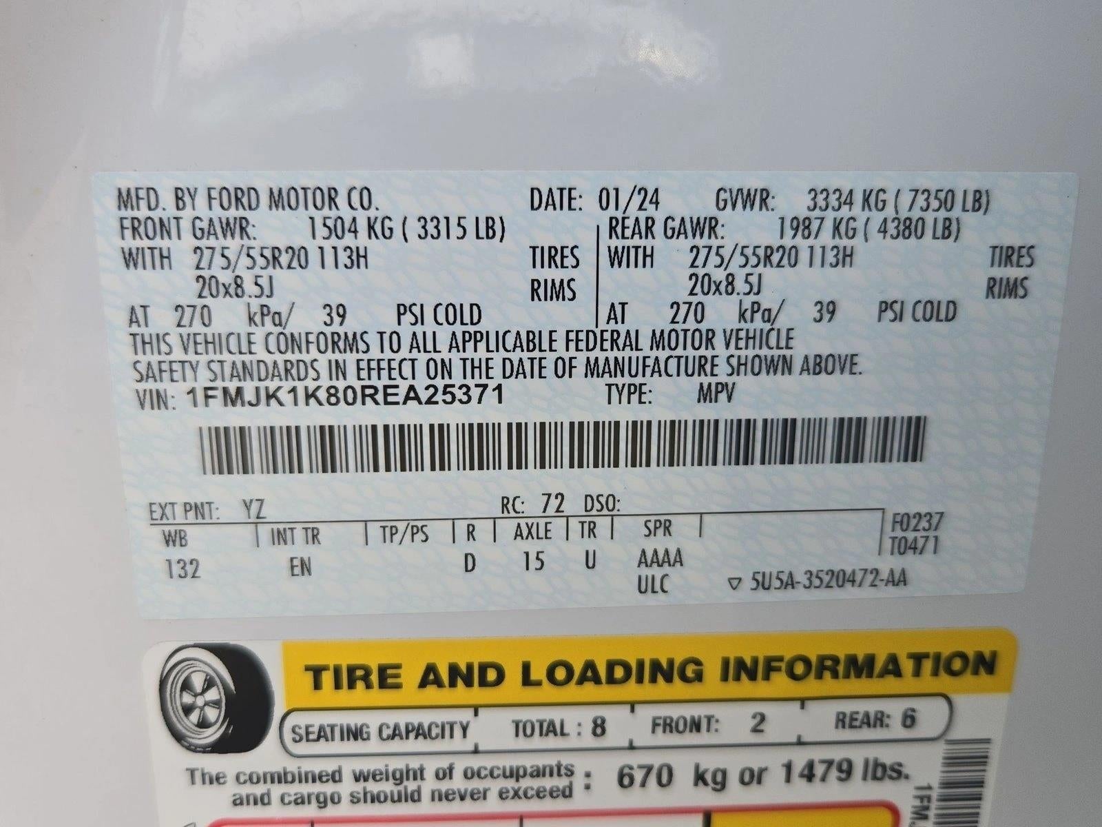 2024 Ford Expedition Max Limited