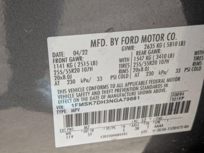 2022 Ford Explorer XLT