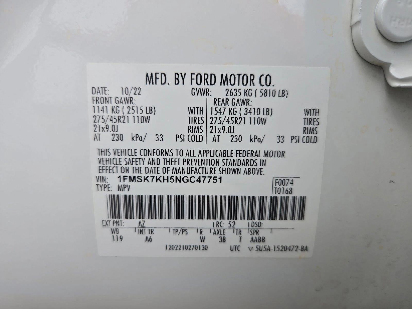 2022 Ford Explorer ST-Line