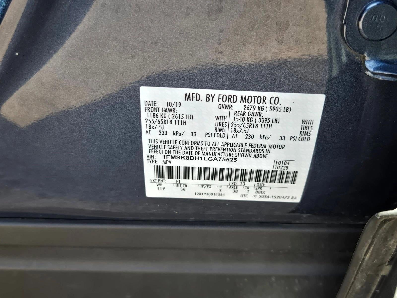 2020 Ford Explorer XLT