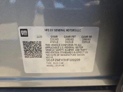 2027 Chevrolet Bolt RS