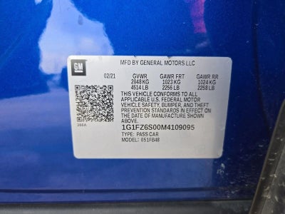 2021 Chevrolet Bolt EV Premier