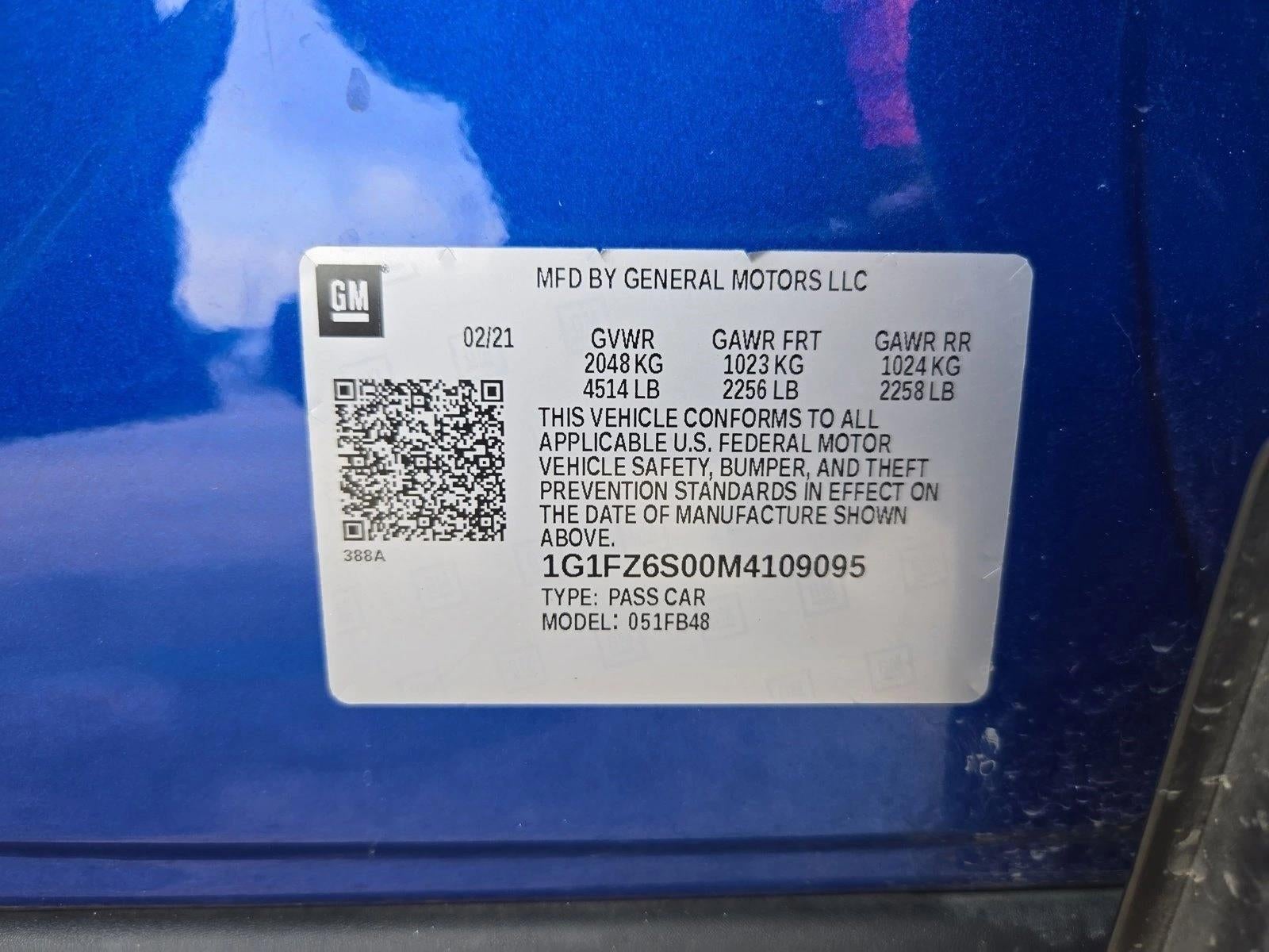 2021 Chevrolet Bolt EV Premier