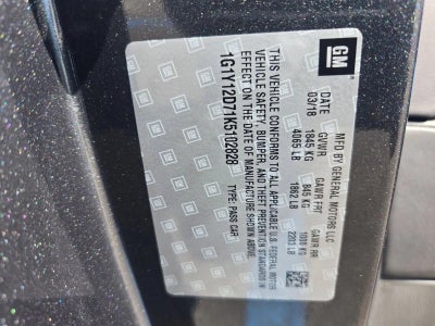 2019 Chevrolet Corvette Grand Sport Grand Sport 3LT