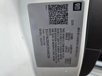 2026 Chevrolet Corvette Stingray 1LT