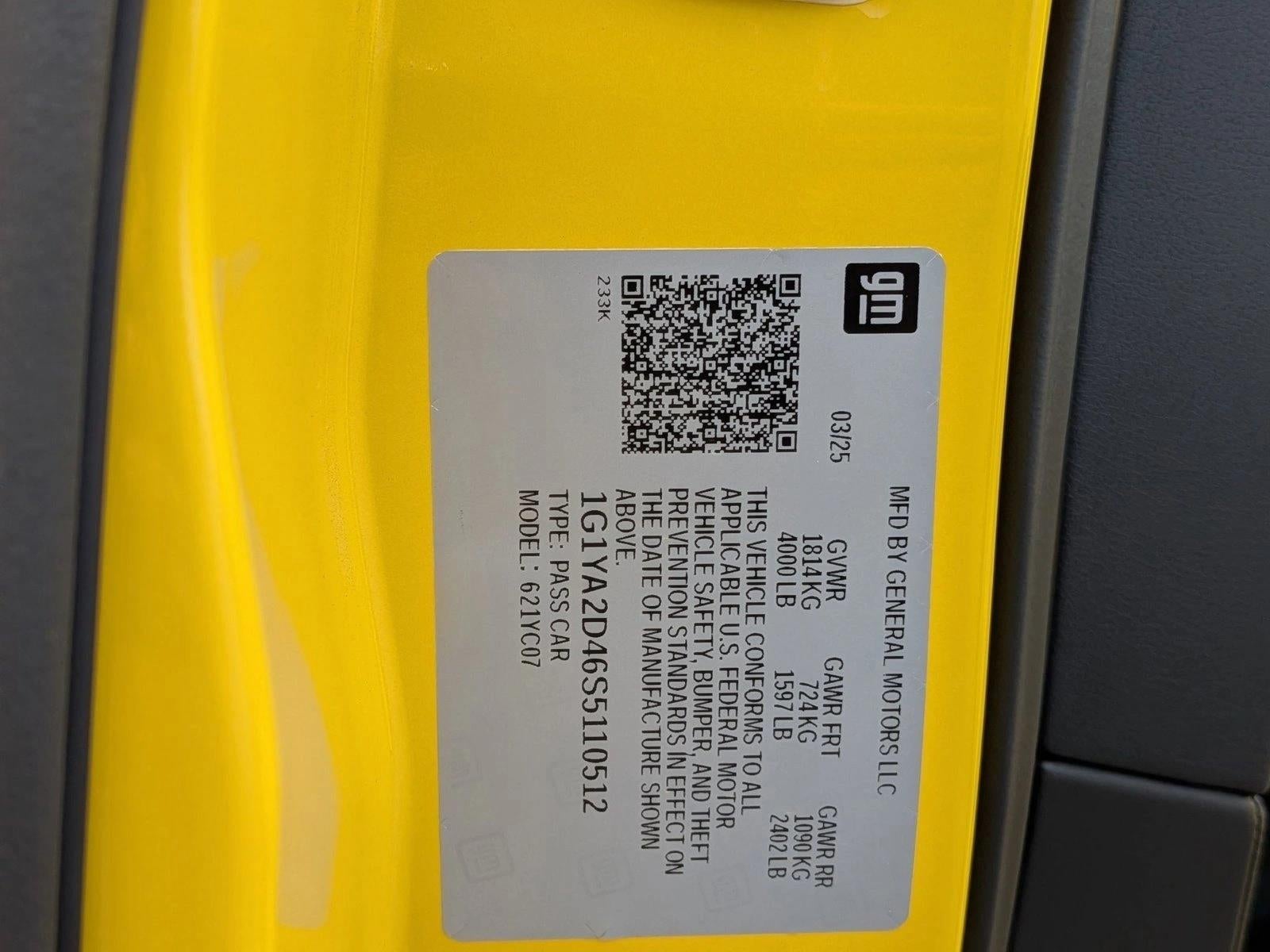 2025 Chevrolet Corvette Stingray 1LT