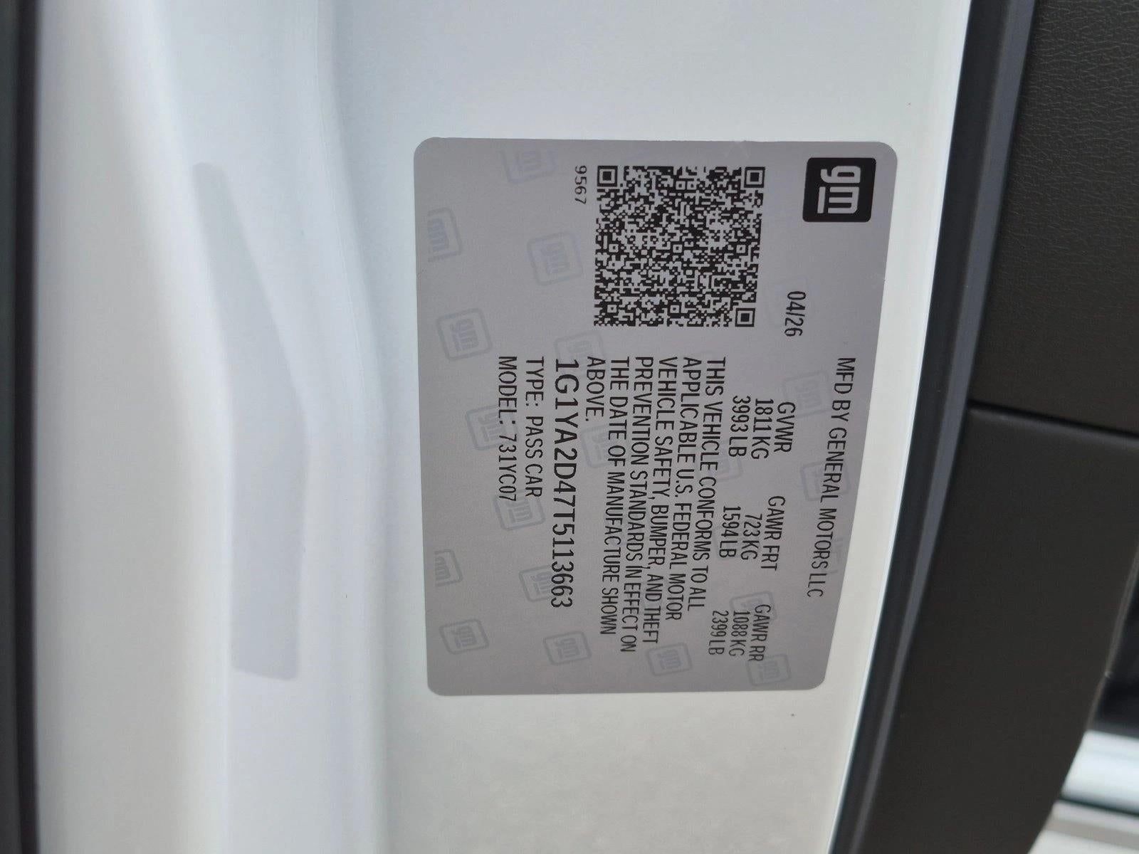 2026 Chevrolet Corvette Stingray 1LT