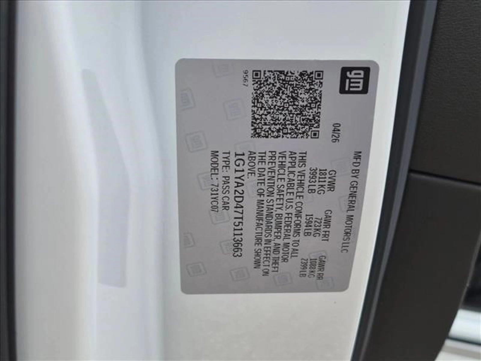 2026 Chevrolet Corvette Stingray 1LT