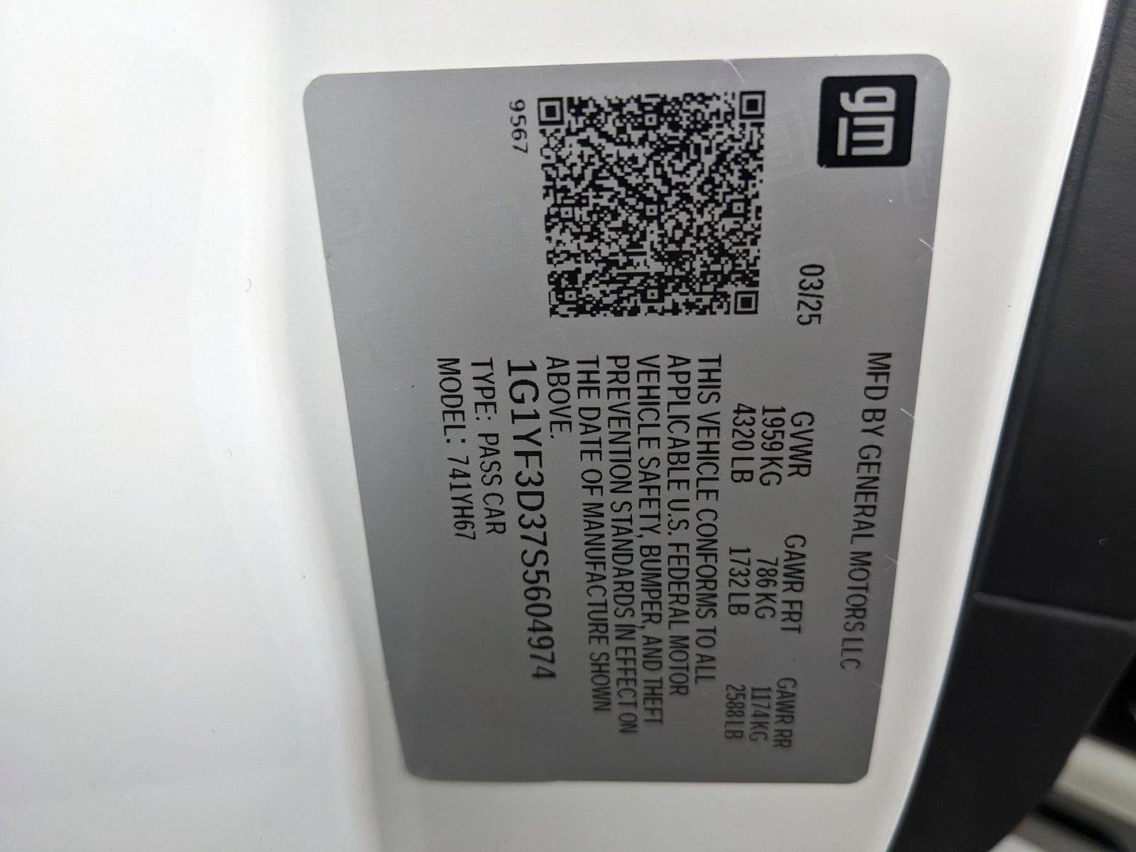 2025 Chevrolet Corvette Z06 3LZ