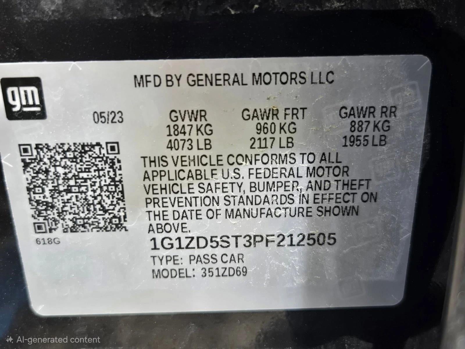 2023 Chevrolet Malibu LT