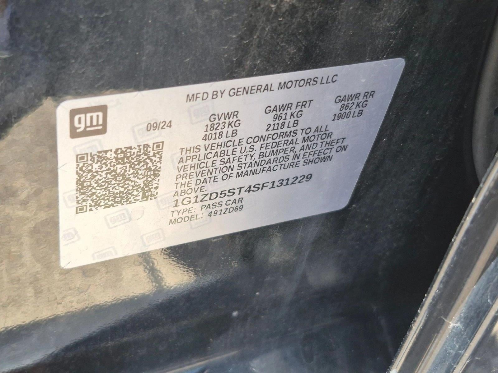 2025 Chevrolet Malibu 1LT