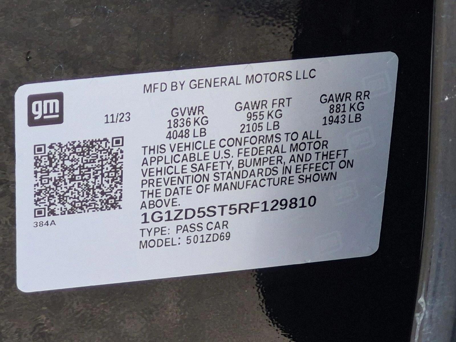 2024 Chevrolet Malibu 1LT