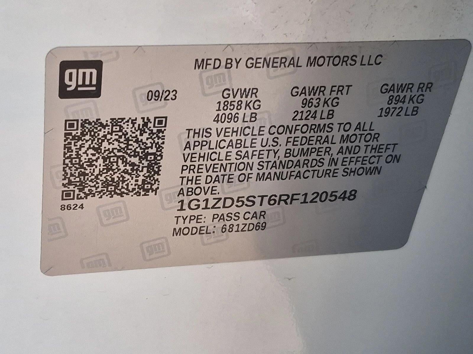 2024 Chevrolet Malibu 1LT