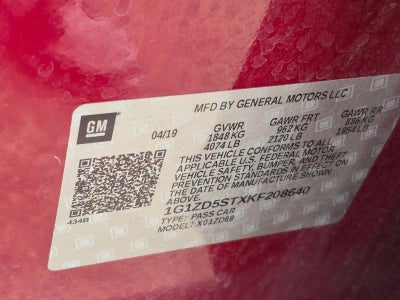 2019 Chevrolet Malibu LT