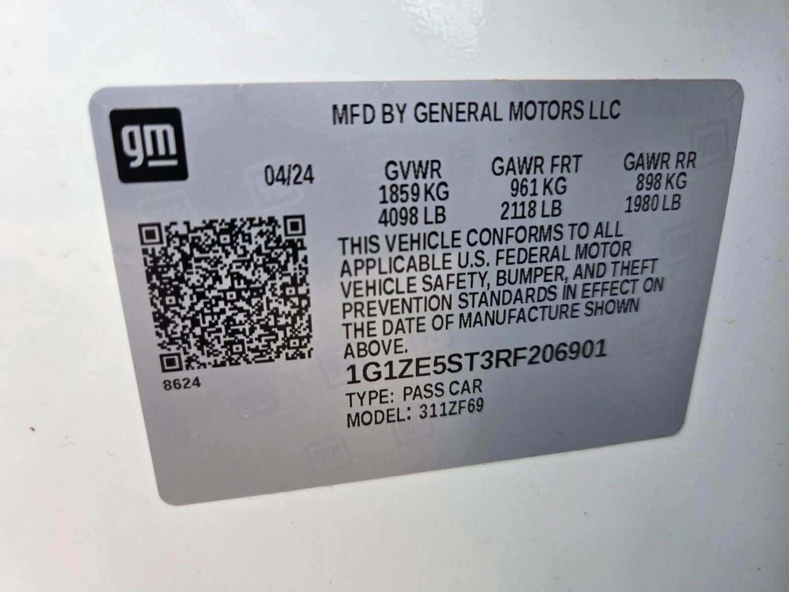 2024 Chevrolet Malibu 2LT