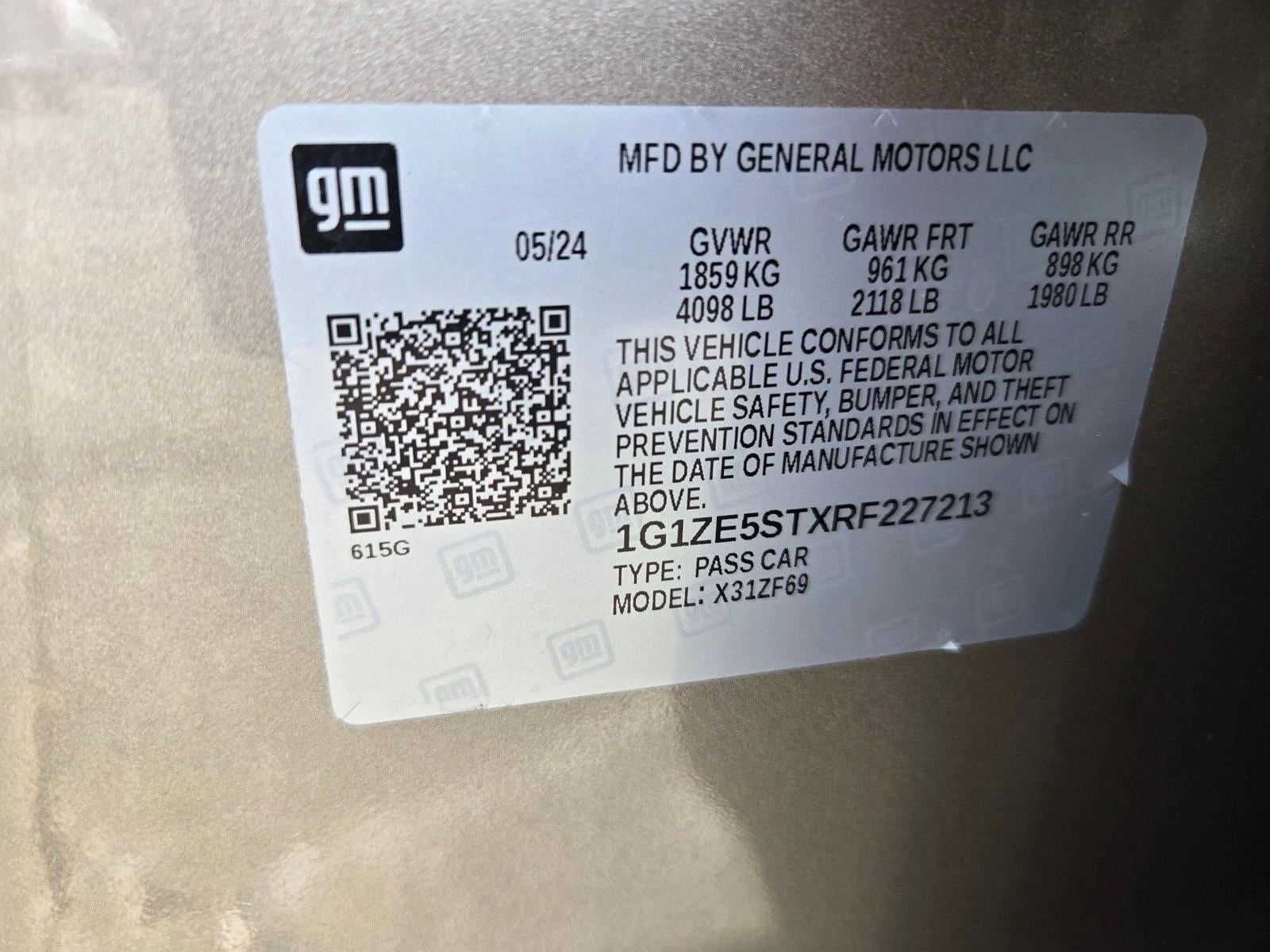 2024 Chevrolet Malibu 2LT