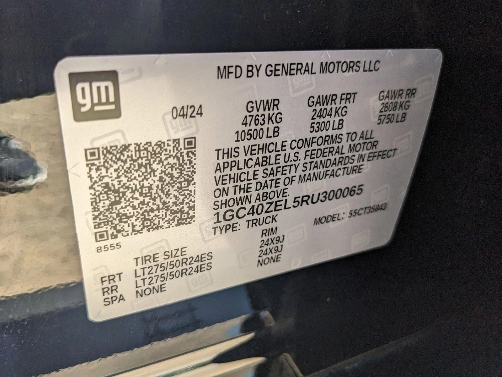 2024 Chevrolet Silverado EV RST