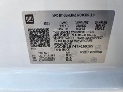 2026 Chevrolet Silverado 2500 HD WT