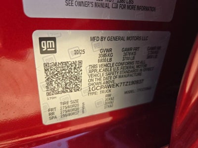 2026 Chevrolet Silverado 1500 RST