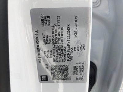 2026 Chevrolet Colorado Trail Boss