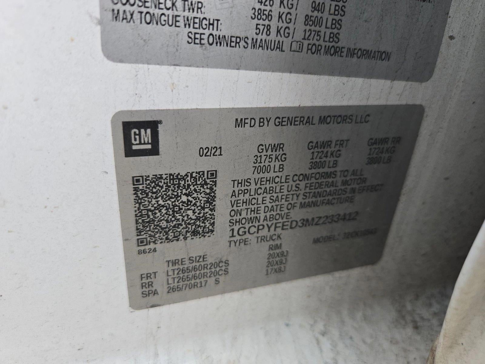 2021 Chevrolet Silverado 1500 LT Trail Boss