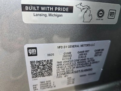 2026 Chevrolet Traverse LT