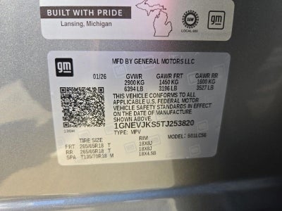 2026 Chevrolet Traverse Z71