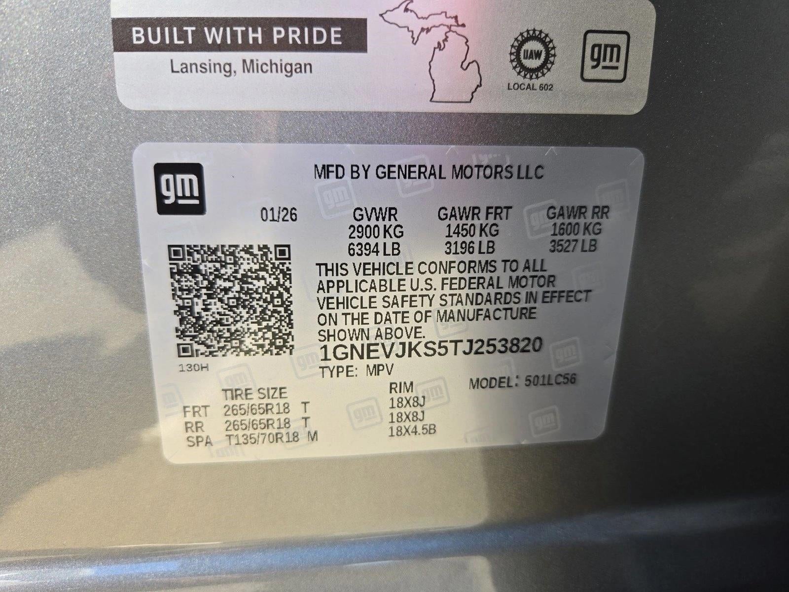 2026 Chevrolet Traverse Z71