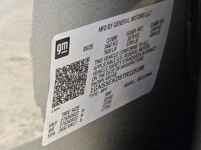 2026 Chevrolet Suburban RST