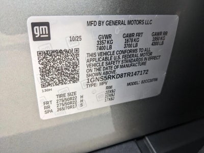 2026 Chevrolet Tahoe RST