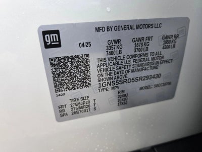 2025 Chevrolet Tahoe Premier