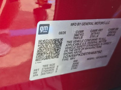 2026 Chevrolet Tahoe Z71