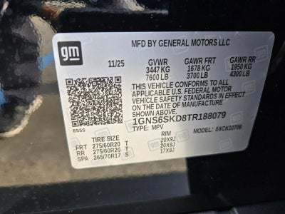 2026 Chevrolet Tahoe Premier