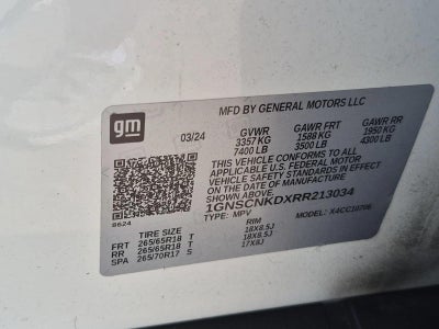 2024 Chevrolet Tahoe LT
