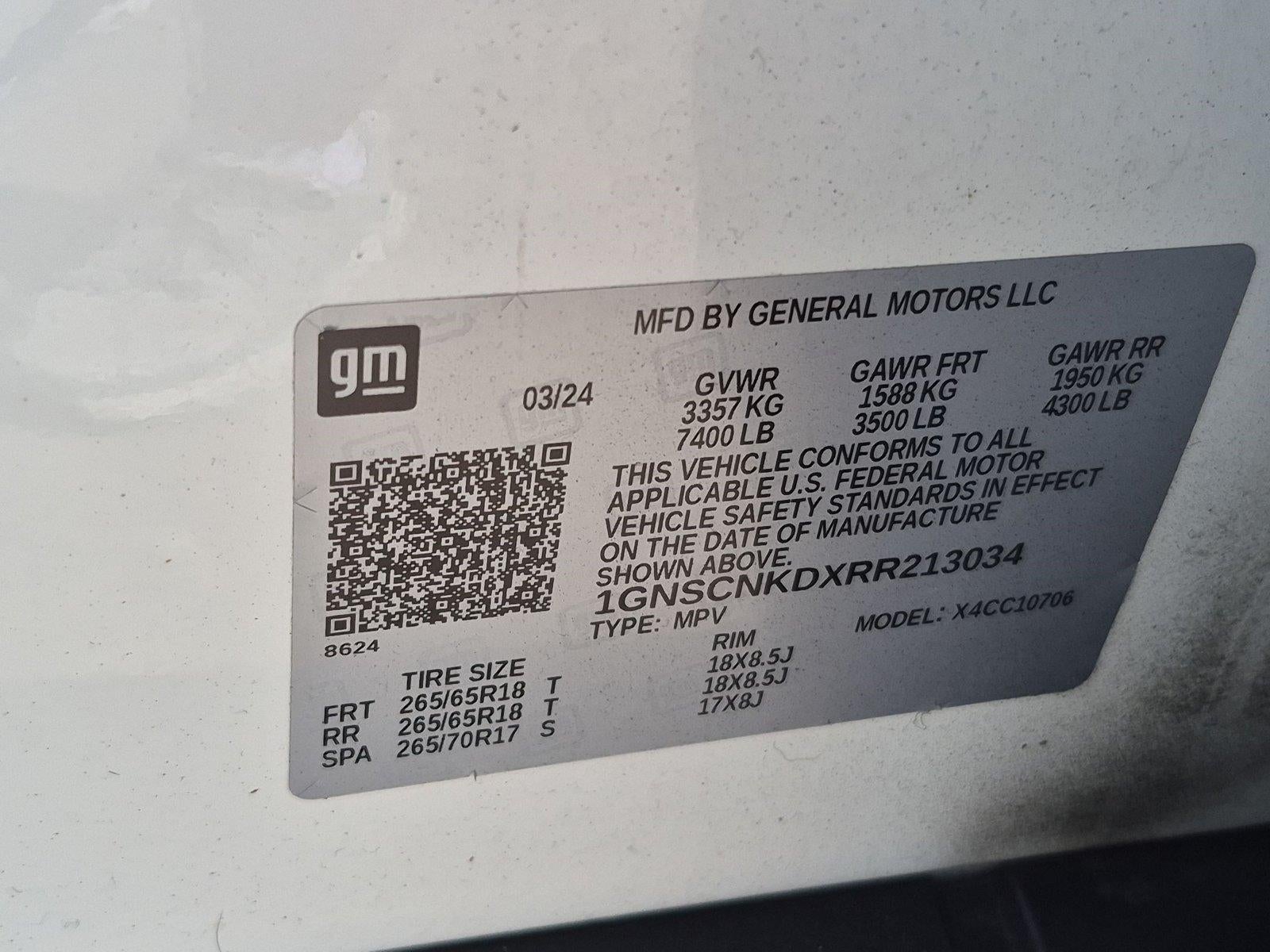 2024 Chevrolet Tahoe LT
