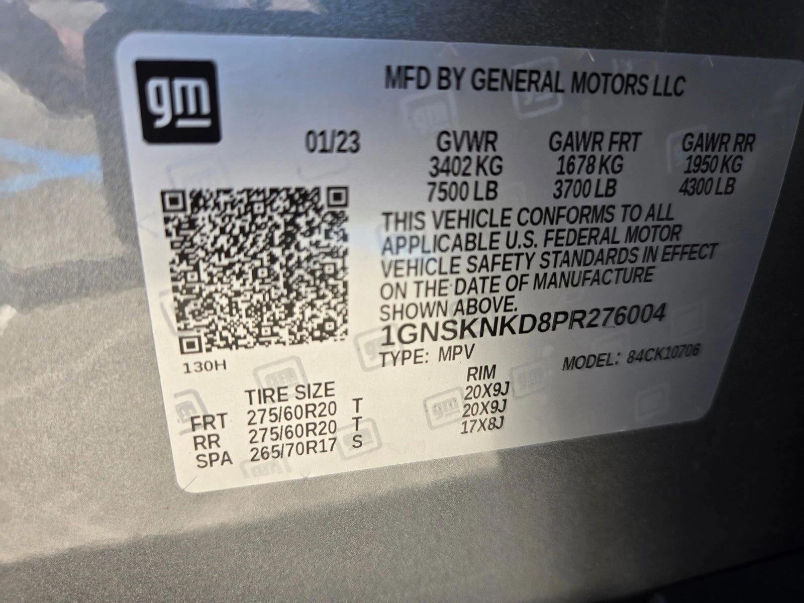 2023 Chevrolet Tahoe LT