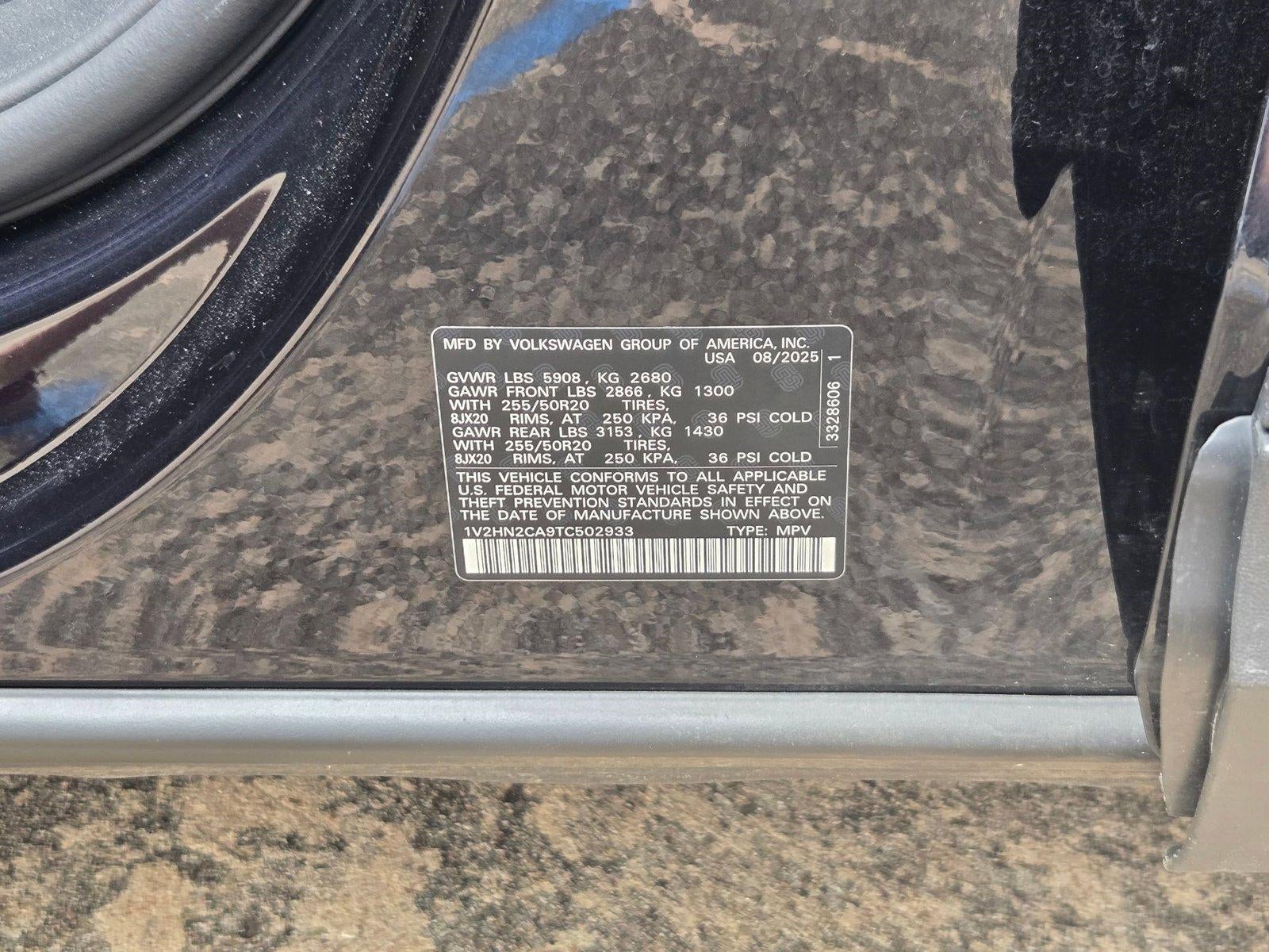 2026 Volkswagen Atlas 2.0T SE w/Technology