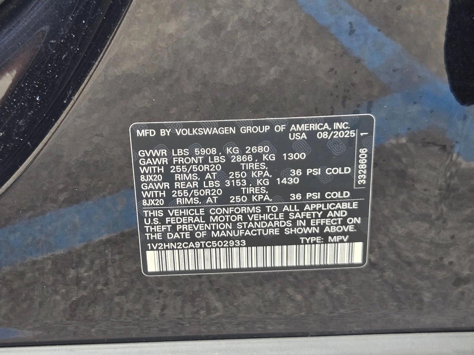 2026 Volkswagen Atlas 2.0T SE w/Technology