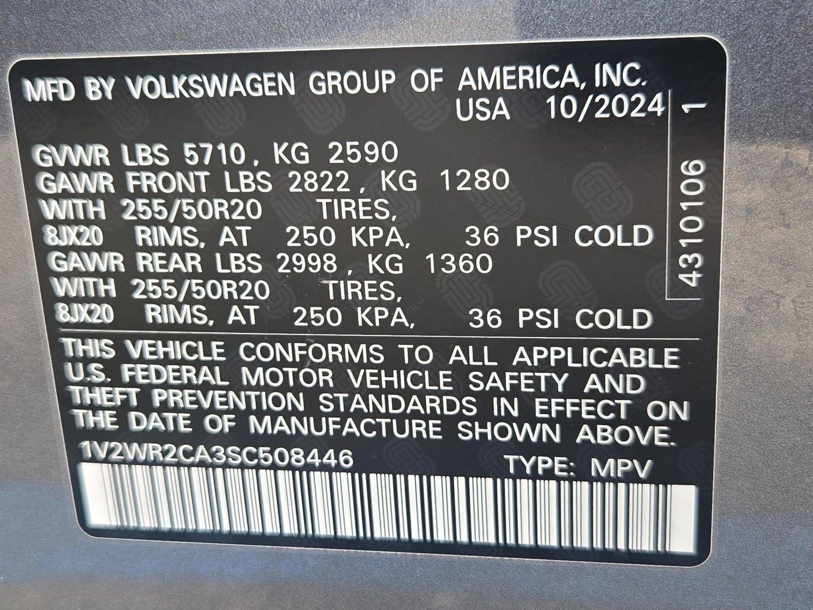 2025 Volkswagen Atlas 2.0T SE w/Technology