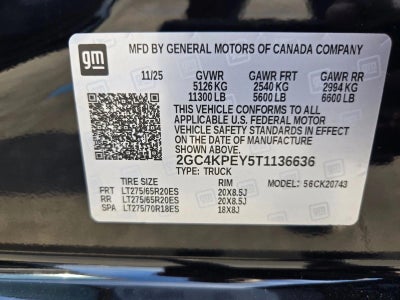 2026 Chevrolet Silverado 2500 HD LTZ