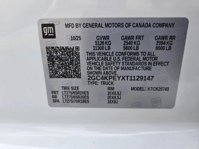 2026 Chevrolet Silverado 2500 HD LTZ