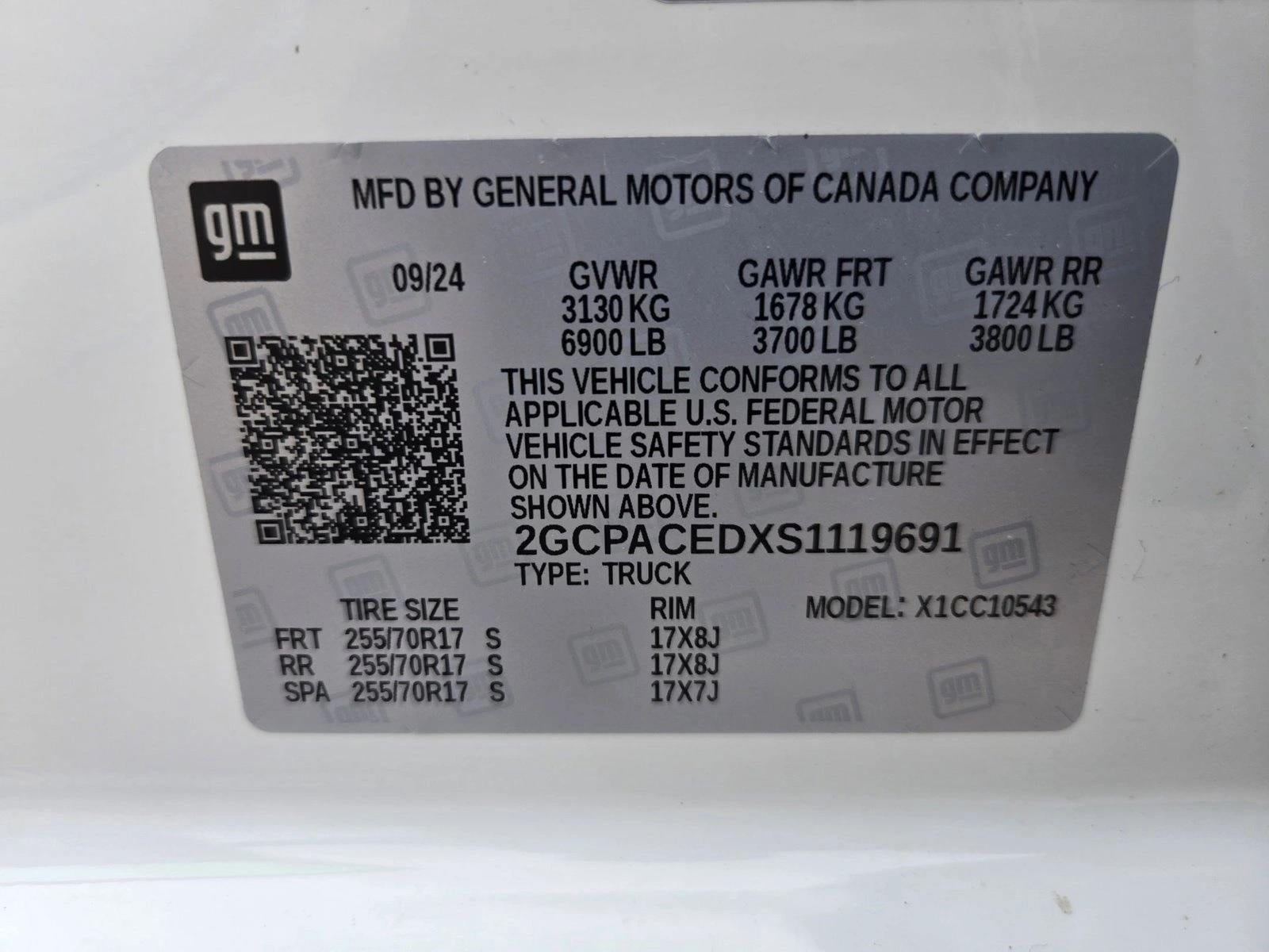 2025 Chevrolet Silverado 1500 LT