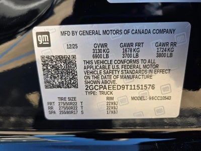 2026 Chevrolet Silverado 1500 LTZ