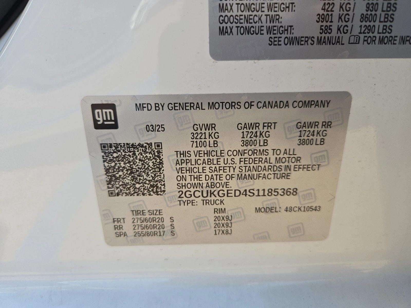 2025 Chevrolet Silverado 1500 LTZ