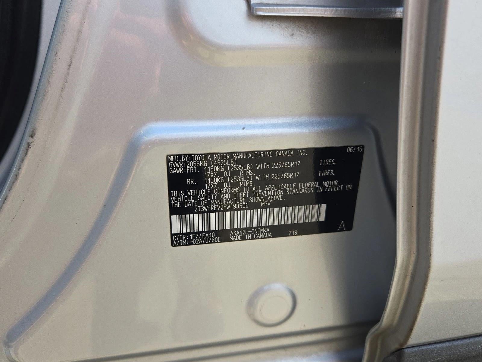 2015 Toyota RAV4 XLE