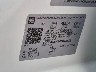 2024 Chevrolet Silverado 1500 LT