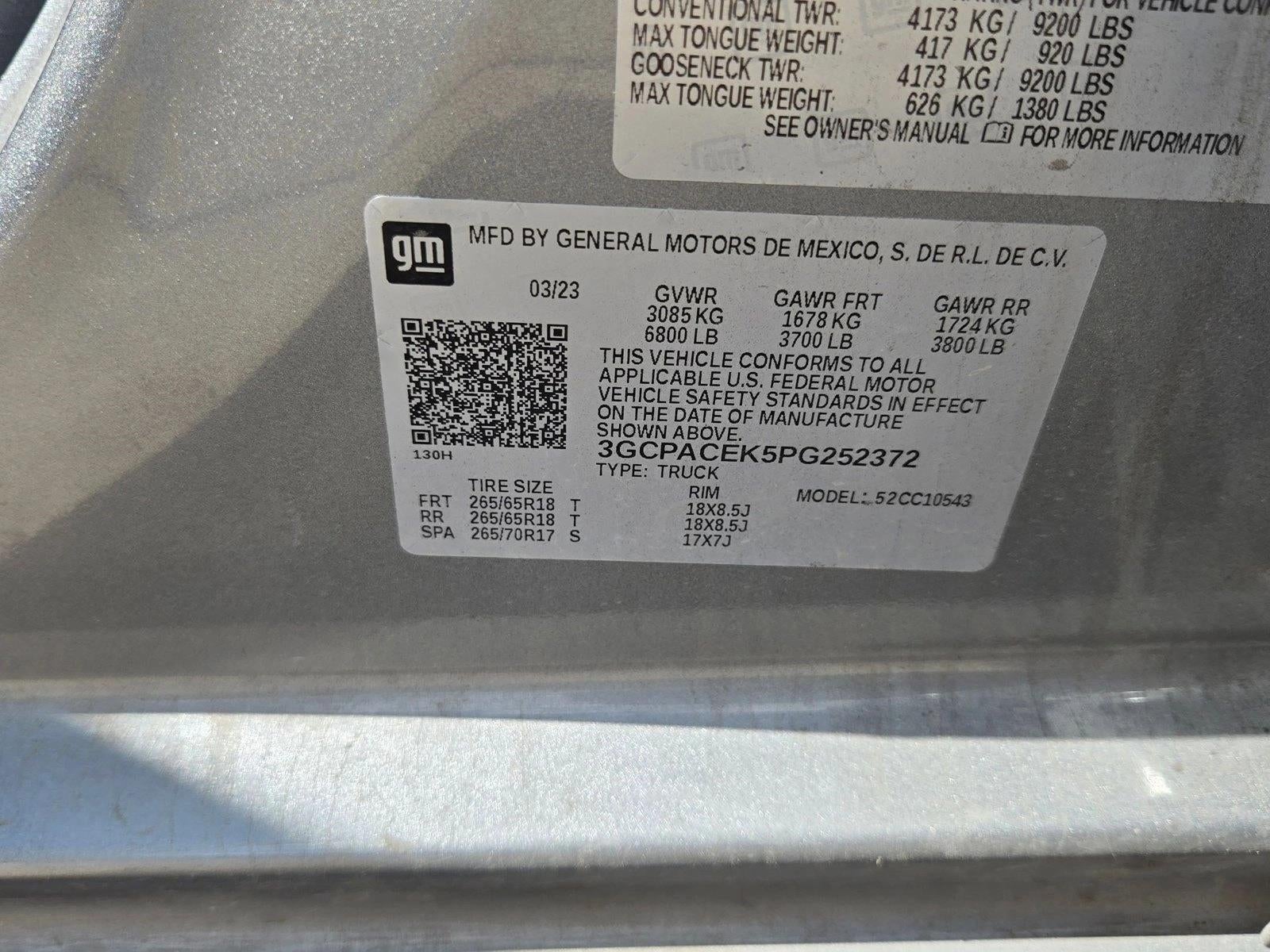 2023 Chevrolet Silverado 1500 LT